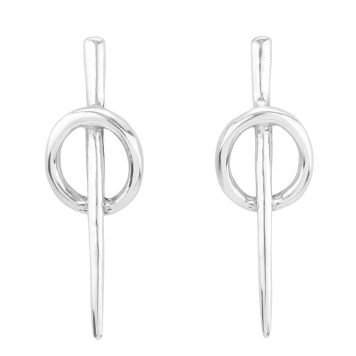 Серьги "Backstitch" Unode50