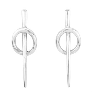 Серьги "Backstitch" Unode50