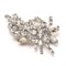 Винтажная брошь с кристаллами
