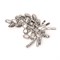 Винтажная брошь с кристаллами