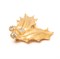 Винтажная брошь «Листья»