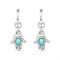 Серьги "HAMSA" UNOde50